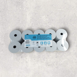 Lot de 10 bobines thermique caisse