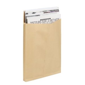 Enveloppes A4 Kraft à soufflet