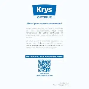 Flyers livraison express OPTIQUE