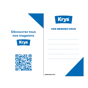 Carte de RDV Optique ou Audition (Krys)