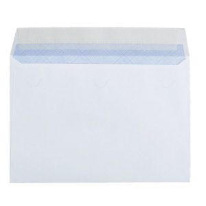 Enveloppes C6 blanches sans fenêtre