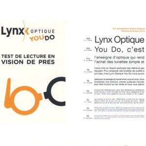 Flyers - Test de lecture Lynx