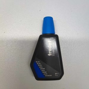 recharges encre bleue tampon