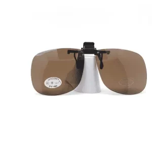 Clip solaire - Face relevable Brun