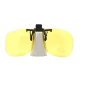 Clip solaire - Face relevable Jaune