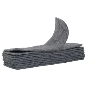 Feutre de rechange pour brosse magnétique - lot de 2