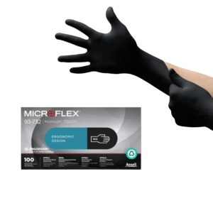 Gants jetables Multi-usages en Nitrile - Boite de 100 - Taille M