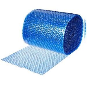 1 rouleau de film bulles 0.5x100m "bleu"